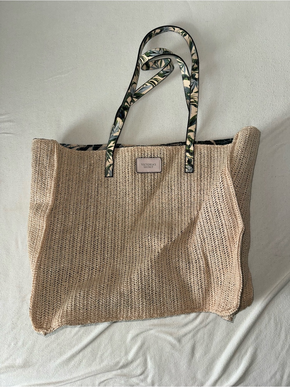 Victoria’s Secret Woven Beach Tote Bag